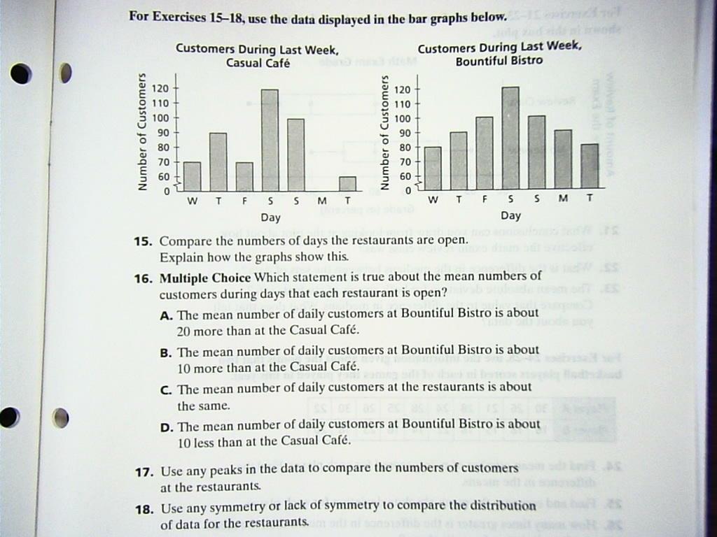 Page 22 CCM6+7+ Unit 12 Packet: Statistics and Data Analysis