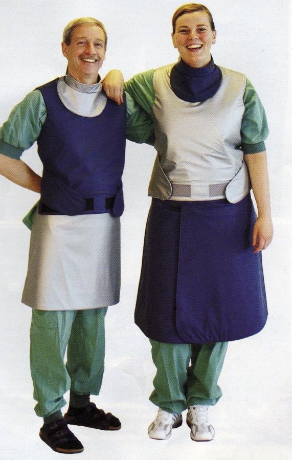 Personal Shielding X-ray departments have a range of shielding equipment Lead rubber aprons can reduce X-ray exposure by over 90%