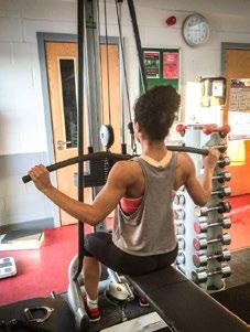4. LAT PULLDOWN 4 x 6 reps 120 seconds Pull up, Assisted pull up Attach a wide bar to a lat pulldown
