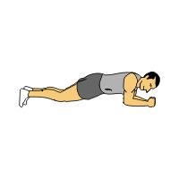 Extend your legs back into a push up position. Bring your knees back in towards chest and stand back up.