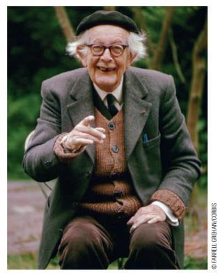 Children loved talking to Jean Piaget, and he learned by listening carefully especially to their incorrect explanations, which no one had