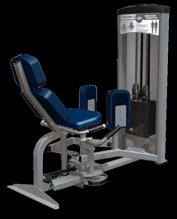 hip abduction/adduction S8aa The Abduction/Adduction unit can provide direct work for two opposing muscle groups in one