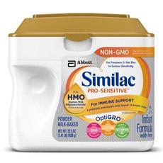 Gentle nutrition designed to ease common tummy troubles like fussiness, * gas, * or mild spit-up A 19 Cal/fl oz, nutritionally complete, non-gmo, iron-fortified infant formula designed for use as a