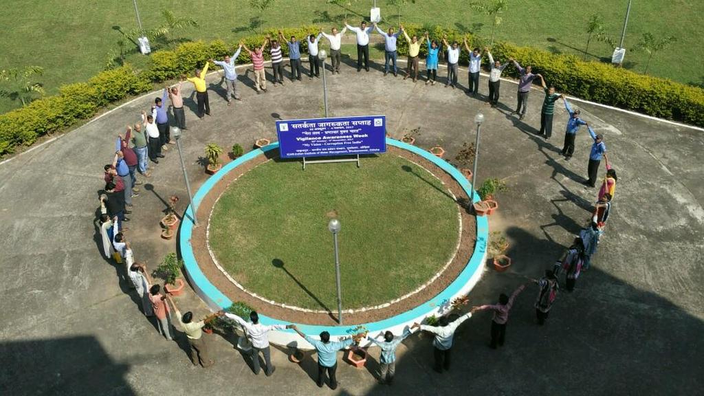Human Chain Formation activities on 4.11.