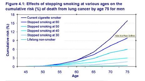 Smoking and Lung Cancer Peto, BMJ 2000; 321:323-9. Do USPSTF/CMS Promote Smoking? 55 YO Current 30 pk-yr (risk 1.2%)* Smoking at age 70: keep screening (risk 5.