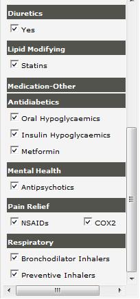 the Medications action menu. 2.