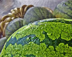 Watermelons were left as food to nourish the dearly departed in the afterlife. From Egypt, watermelons spread throughout countries along the Mediterranean Sea by way of merchant ships.