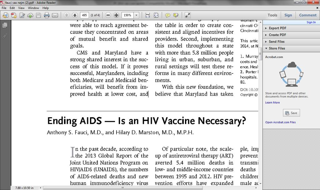 Advocacy to Develop Public health effect of an HIV vaccine will depend much less on behavior than any other option We need a