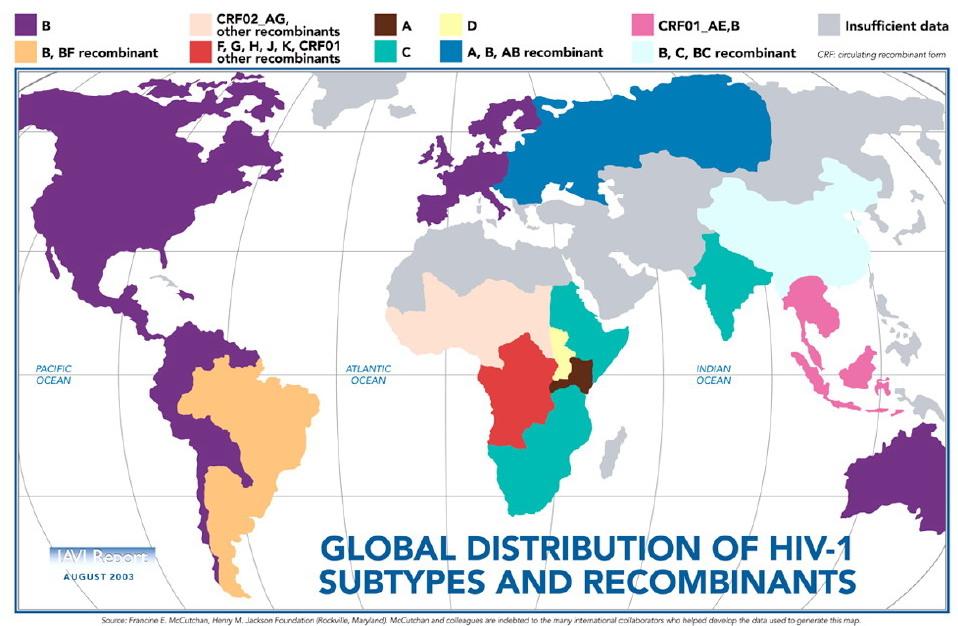 Global Subtype Distribution of