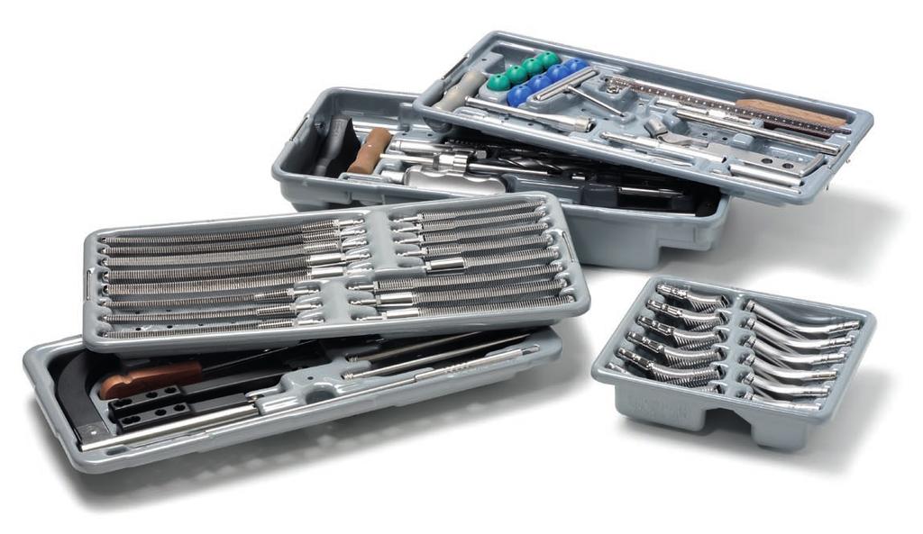 Instruments: A Requirement for Reproducible Results One advantage of the Revitan Curved system is the fully modular and easy-to-use instrument set.