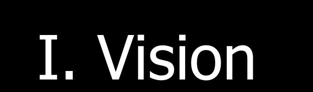 I. Vision A.