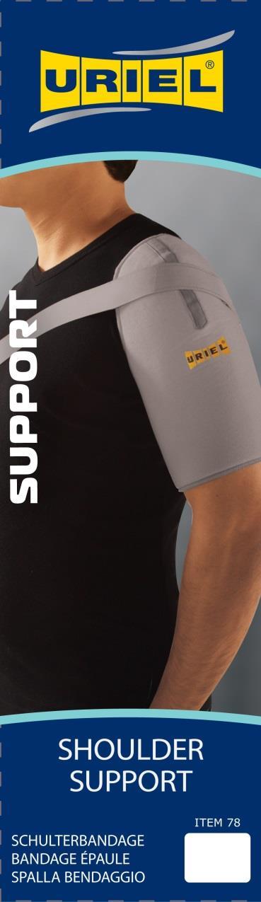 HOSPITAL 78- Shoulder Support The Arm- Shoulder Support is ideal for the relief of shoulder pain and instability. Recommended for the relief of sprains, strains, bursitis and tendinitis.