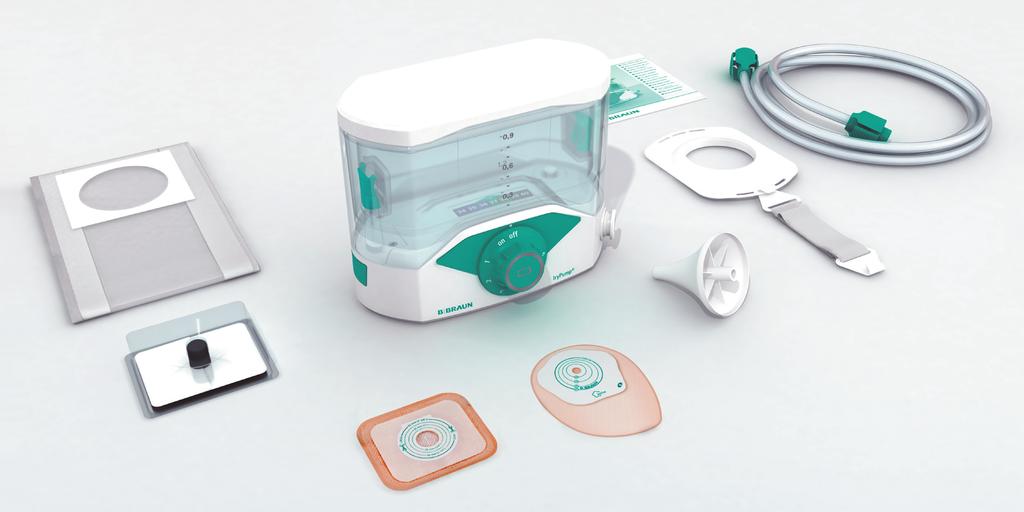 Products for colostomy irrigation from the B. Braun range IryPump S Colostomy irrigation IryPump S Set Quant. REF IryPump S Accessories Quant.
