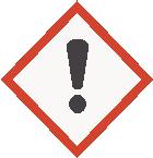 Label content Pictogram : Signal word : Danger Hazardous warnings : Flammable liquid and vapour.