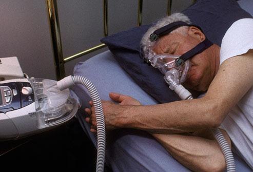 Treating Sleep Disorders For sleep apnea, a CPAP device increases air pressure to keep airways open so you can rest more soundly without the breathing pauses that interrupt sleep.