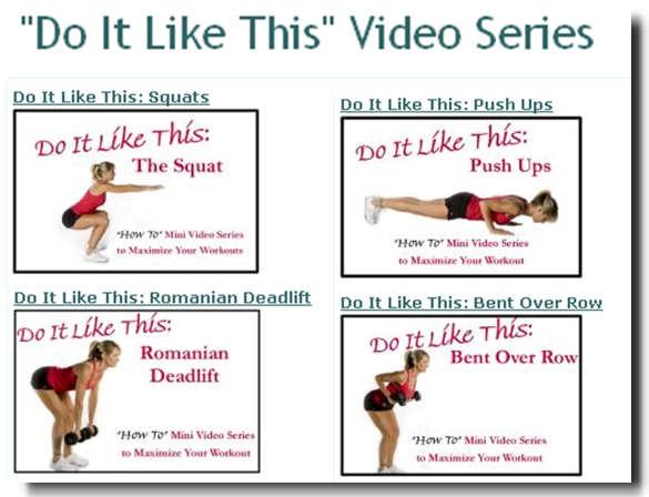 Bonus Videos To rapidly increase your fat loss success, I have also created a series of video tutorials