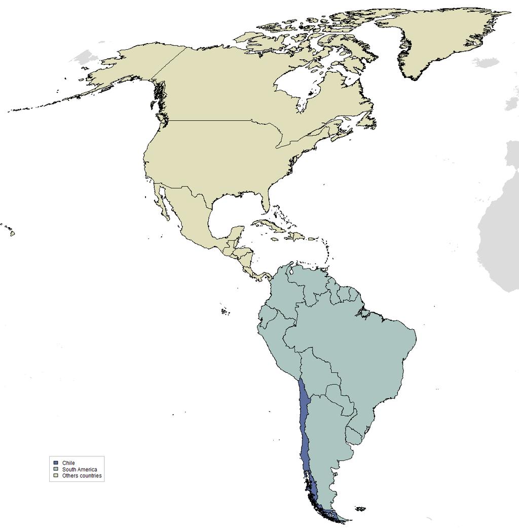 1 INTRODUCTION - 2-1 Introduction Figure 1: Chile and South America The HPV Information Centre aims to compile and centralise updated data and statistics on human papillomavirus (HPV) and related
