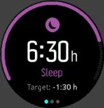of water during the night, for example, your watch still counts any sleep after that as the same session.
