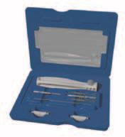 Instrumentation Kits The PRO-TOE VO instrumentation is available standard as a single-use sterile-packed instrument kit (PN 45710500), or as a reusable and sterilizable instrument kit for purchase