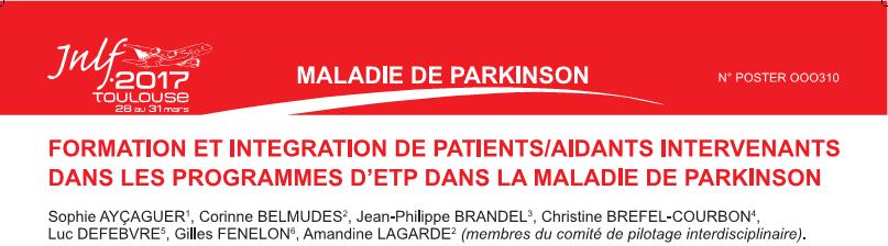 A workshop for patients by patients Peer to peer - Expert patients have been trained by France Parkinson