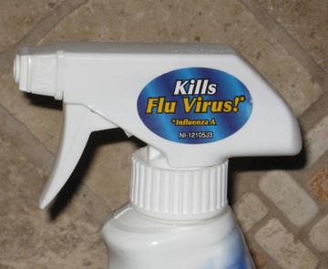 3. Some disinfectants, like the one pictured below, claim that they are effective at killing viruses. Does your knowledge of the structures and functions of a virus support or refute this claim?