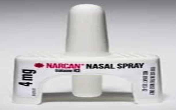 Narcan Nasal Spray FDA approved 11/18/15, Released 2/26/16 Ready to go no assembly required 4mg dose 2x higher dose than generic IN formulation Advantages: Easy to use and no assembly required
