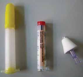 Administering Amphastar Nasal Naloxone Step by Step Step 1: Remove caps from