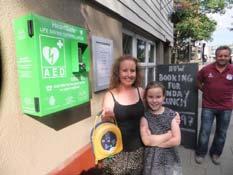 Placing an AED in your community We offer a great range of fundraising support and information including; training resources, media support and press releases, materials for fundraising and raising