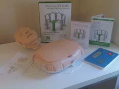 Mini-Anne CPR & AED training kit STAND CLEAR Arrhythmia Alliance is proud to offer the Mini-Anne Self Directed CPR & AED
