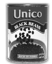 ½ cup of black beans: (1/6 th of can) When you compare Total