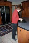 Counter Work For standing jobs, the ideal counter top height is