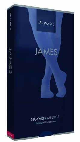 SIGVARIS MEDICAL James The perfect man s sock: high tech with style.