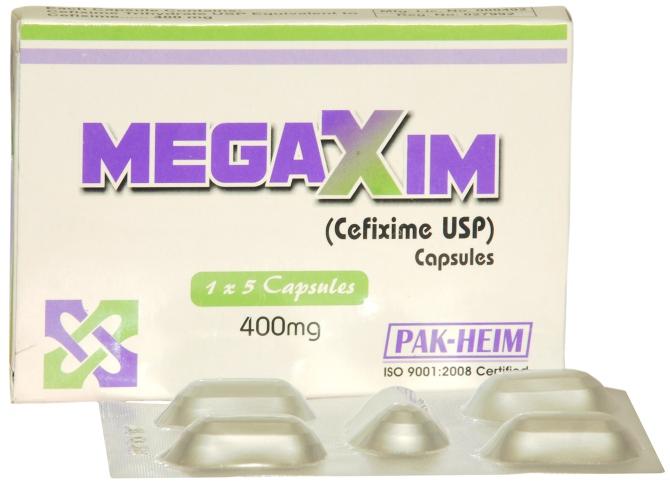 MEGAXIM Cefixime Antibiotics