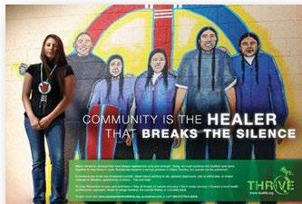 Program Spotlight: THRIVE Tribal Health: Reaching Out InVolves Everyone Suicide is a sensitive issue, but one that is of great concern to many AI/AN communities.