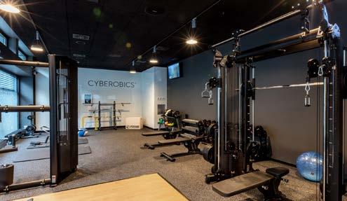 make it happen. EQUIPMENT AREA Strength weights /equipment for all muscle groups in a company room.