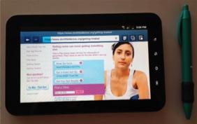 Tablet Outreach Added 2012 The tech: Samsung 7 Galaxy