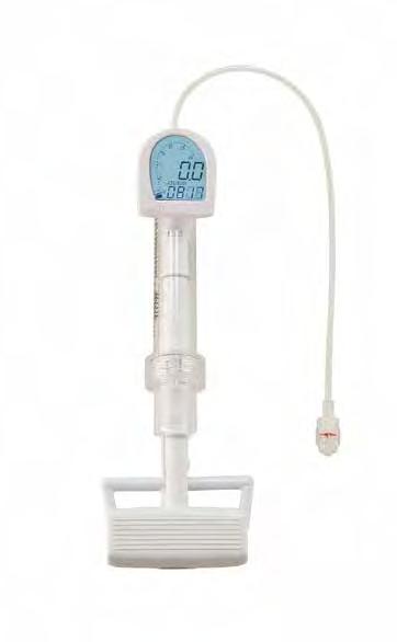BIG60 INFLATION DEVICE The BIG60 inflation device is designed to rapidly inflate and deflate non-vascular balloon dilators while accurately monitoring and displaying crucial inflation pressures.