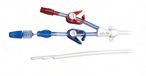 PROGUIDE CHRONIC DIALYSIS CATHETERS The ProGuide chronic dialysis catheter is designed for optimal patient comfort, ease of insertion and low maintenance.