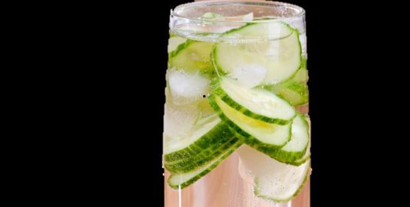 Cucumber Water Water infusion more valuable than cucumber Cooling Takes edge off