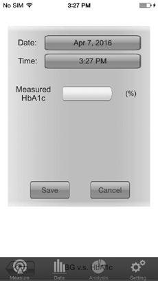 percentage. Setting Select Setting on the main menu bar.