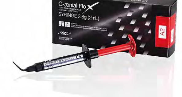 G-ænial Flo X: The fluid partner G-ænial Flo X is a flowable composite featuring excellent handling and high radiopacity,