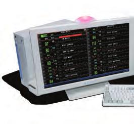 All patient information before and during transport is stored in the transport monitor and