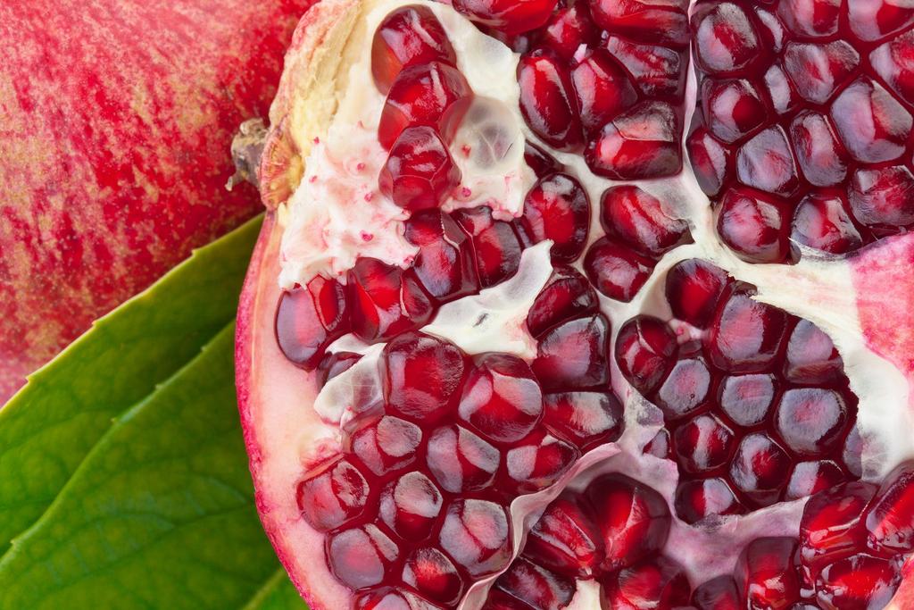 9. Pomegranates Pomegranates are one of the healthiest and most healing fruits available today. They are rich in vitamin C, K, B-complex and minerals such as copper, calcium, and potassium.