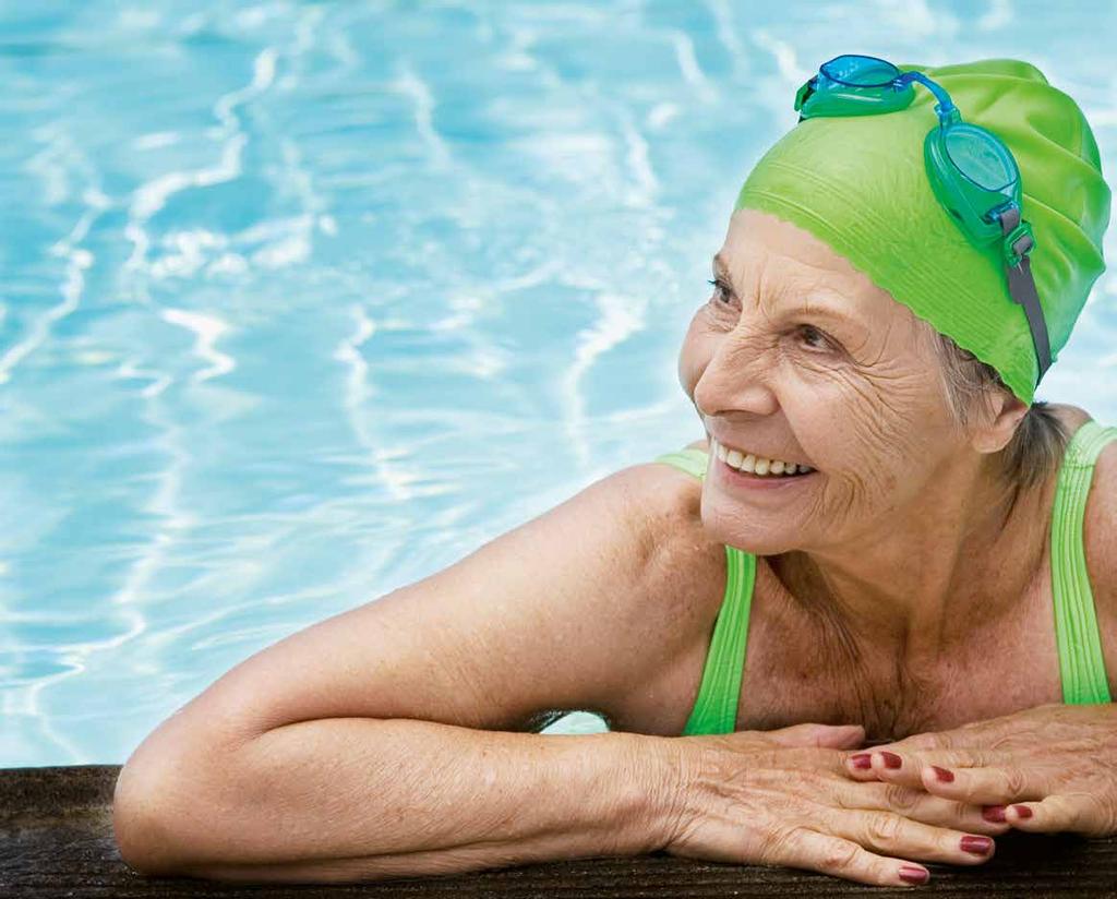 ELLBEING ACTIVITIES SIM & GYM Try a relaxing gentle swim for exercise, or walk, bike, or row in our gym!