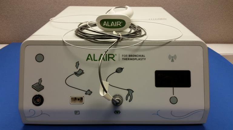 Page 2 of 6 Journal of Visualized Surgery, 2017 Equipment and procedure Figure 1 Alair Radiofrequency Controller with single-use catheter attached.