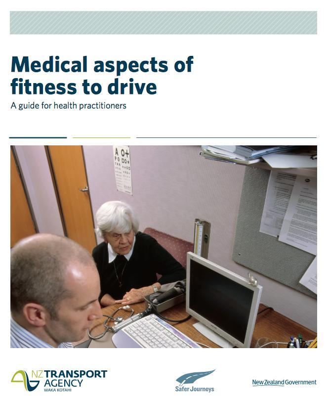 NZ NZTA - Medical aspects of fitness to drive Driving may continue if their OSA is adequately treated under specialist supervision,