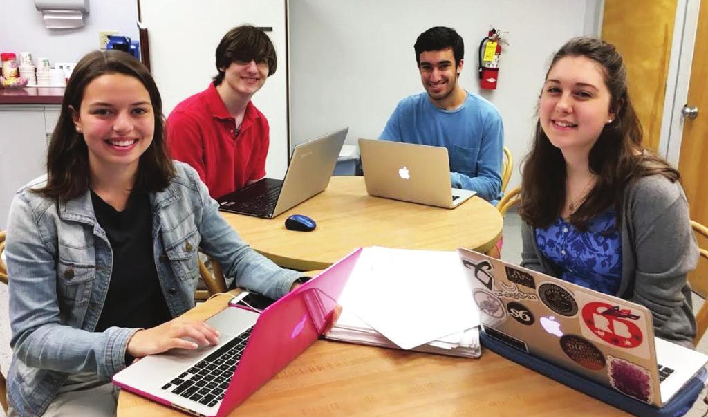 Our amazing young interns put sparkle in our office! In June, four New Canaan High School seniors spent a month in the Staying Put office and continually amazed us with their tech skills and speed.