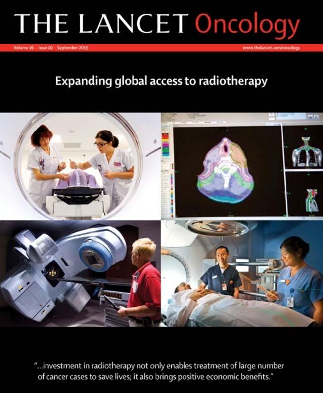 The world is aware of the benefits of radiotherapy Investment in radiotherapy not only enables treatment of large