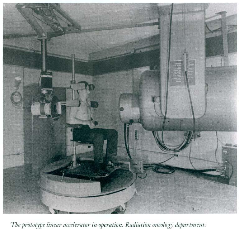 Image-guided radiation therapy circa 1956 Fluoroscope Linac Source: The World of