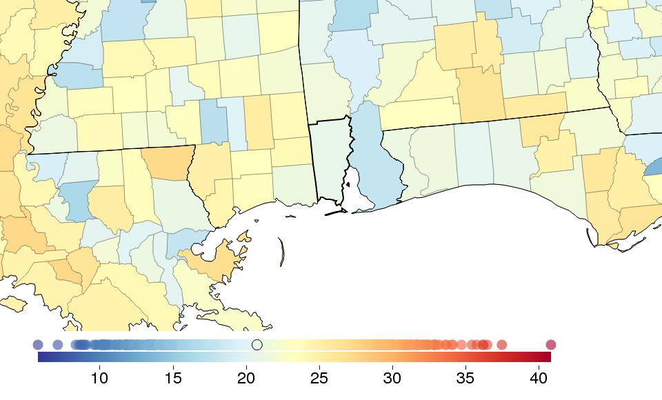 FINDINGS: SMOKING Sex Mobile County Alabama National National rank %